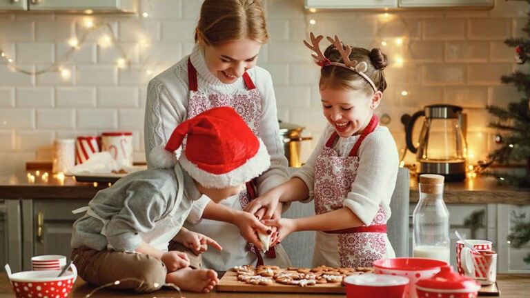 Baking cookies for the Holidays